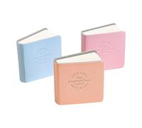 Petit carnet de croquis - Lot de 3 carnets de croquis aquarelle - Journal portable - 5 x 5 cm - Carré - Couleur pure - Petit carnet de croquis aquarelle - 36 pages - Bloc-notes pour croquis, dessins