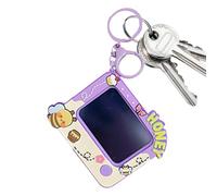 Petit carnet de croquis, petit tableau de griffonnage,Petite tablette d'écriture sur le thème du dessin animé avec porte-clés - Sac à dos porte-clés Clip Doodle planches à dessin, ornements suspendus