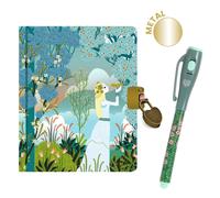 Petit carnet secret Charlotte avec feutre magique Marron G