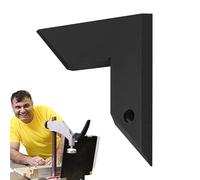 Petit carré - d'aluminium robuste mesure 45/90 degrés | Outils d'encadrement pour les projets de chantier de construction en laboratoire, paramètres de machine de mise en page, bloc de