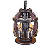 Petit casier à vin en bois pour comptoir et appartement - Cadeau de mariage