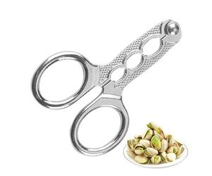 Petit casse-noix, casse-noix | Pince ouvre-noix en alliage de zinc | Multifonctionnelle pour artefacts à coque dure, pince à cracker de style ciseau, noisette et noix de pin