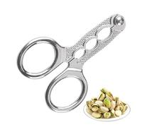 Petit Casse-Noix | Outil Casse-Noix en Forme De Ciseaux Facile À Utiliser - 3 Trous De Taille pour Fendre Les Pistaches, Les Grai-nes De Tournesol, Les Grai-nes De Citrouille Et Les Cacahuètes.