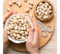 Petit casse-noix | Pince à noix robuste en de zinc - Outil à main de style ciseaux pour noix de pin, noisettes, noix de pécan, amandes | Poignée antidérapante durable Gadget de cuisine Compact