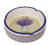 Petit cendrier en céramique Lavandula BLANC G