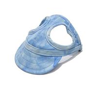 Petit chapeau de baseball pour animal de compagnie pour activités de marche en plein air, bichons de protection solaire pour chien, corde réglable