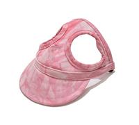 Petit chapeau de baseball pour animal de compagnie pour activités de marche en plein air, bichons de protection solaire pour chien, corde réglable