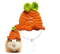 Petit chapeau de hamster, chapeaux en tricot pour hamster, mignon chapeau de hamster tricoté pour petit animal de compagnie, accessoire de costume doux, vêtements d'animaux colorés pour serpents et