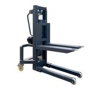 Petit chariot élévateur de 1.6m, petit élévateur de cargaison, Mini empileur, batterie au Lithium Portable de 300kg, chariot élévateur, grue, camion élévateur(1.2m300kg,Plug in 220v)