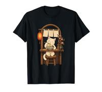 Petit Chat au comptoir d'un Restaurant de Ramen T-Shirt
