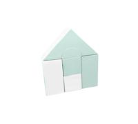Petit château - lot de 11 blocs menthe