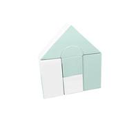 Petit Château - Lot de 11 blocs menthe Blanc