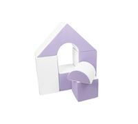Petit Château - Lot de 11 blocs mousse lila Blanc