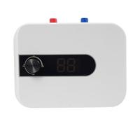 Petit chauffe-eau sans pression 1500 W - Chauffe-eau sous évier 6 l - Réservoir d'eau chaude très compact - Chauffe-eau avec bouton de réglage de la température - Petit réservoir électrique avec