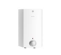 Petit chauffe-eau sans pression AEG Hoz 5 Comfort, choix de température env. 35-85 °C, position d'économie d'énergie, chauffe-eau sur table, prêt à être branché, 5 l, 222154