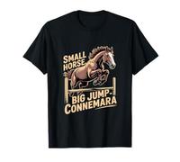 Petit Cheval Big Jump Connemara Cheval équestre T-Shirt