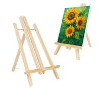 Petit chevalet de table pliable en bois pour enfants, 30 cm de haut, convient pour la peinture, le bricolage et la décoration des enfants