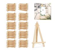 Petit chevalet léger 100 pièces Chevalet de table Chevalet décoratif pliable
