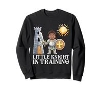 Petit Chevalier en Formation, Guerrier, garçon, Chevalier médiéval Sweatshirt