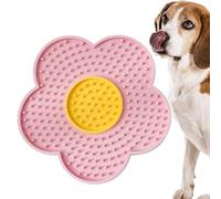 Petit Chien | Ventouses sécurisées | Le Tapis à lécher améliore l'expérience du Tapis à lécher au Beurre, Jouets interactifs pour Animaux de Compagnie, Coussin en Silicone pour soulager Le