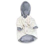 Petit Chien Vêtements d'hiver Confortables Cat Chauds Jacket de Tenue de Compagnie pour Yorkshire Terrier Schnauzer en Peluche (XS)