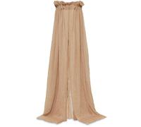 Jollein Ciel de lit Vintage Biscuit - Hauteur 155 cm - Baldaquin pour Chambre d'enfant - Lit de bébé - Biscuit - Marron Clair