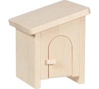 Petit clapier monté : 16 x 15 x 18,5 cm, Bois, par pièce