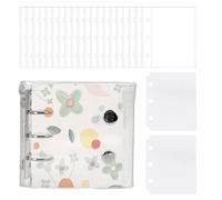 Petit classeur transparent - Carnet d'autocollants portable - Livre de rangement de photos, pour cartes, reçus, billets, petits accessoires, école, bureau, réunions d'affaires, étudiants, enseignants