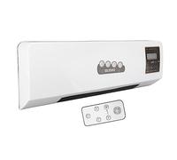 Petit Climatiseur, Climatiseur Portable, Ventilateur Chaud de Climatisation Mural pour Salle de Bain et Chambre à Coucher