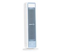 Petit climatiseur portable - Tour sans pales de ventilateur AC 3600 mAh avec télécommande, support/bureau/support mural, fonctionnement silencieux, 5 vitesses pour la chambre à coucher du b
