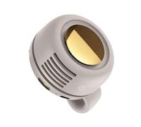 Petit clip sur le ventilateur - mini-froide sans lame portable, brise rechargeable silencieuse | 360 ROTATION AIR ROTATION AIR ROTABLE AVEC 3 vitesses, Randonnée de Camping Beach Accessoires Bu