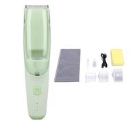 Petit Clipper pour bébé avec vide IPX7 résistant à l'eau sans fil pour cheveux sans danger pour les enfants avec 3 peignes guides (vert)