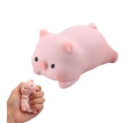 Petit Cochon Squishy 8cm Jouet Anti-Stress Mignon Sensoriel pour Enfants Fille Garçon Adulte Cadeau Anniversaire Noël Pâques Panier Garniture Poisson d'Avril (1)