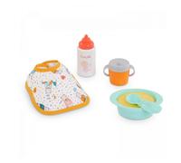 Petit Coffret Repas pour Poupon 30cm - COROLLE - 5 accessoires - dès 18 mois
