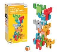 Petit Collage Acrobatic Animals Board Game Multicolore Enfants