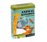 Petit Collage Cartes dans une boîte Royaume des animaux