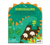 Petit Collage Coloriage avec autocollants dinosaures