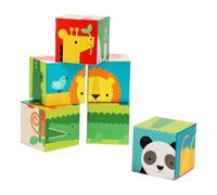 Petit Collage Dice Wild Animals