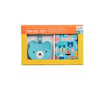 Petit Collage Ensemble de Voyage pour bébé - Housse de Passeport et étiquette de Bagage