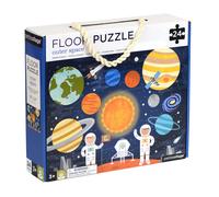 Petit Collage Floor Puzzleouter Space Argenté Enfants