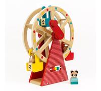 Petit Collage Grande roue en bois