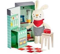 Petit Collage jeu de rôle Rubie le lapin junior en peluche Multicolore G