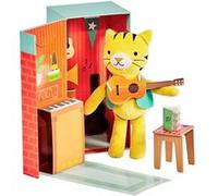 Petit Collage jeu de rôle Theodore le tigre junior en peluche Multicolore G