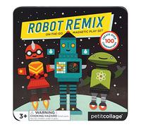 Petit Collage Jeu magnétique on The go - Robot - 54375