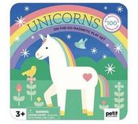 Petit Collage jeu magnétique set licorne filles carton Multicolore G