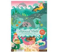 Petit Collage livre d'autocollants monde des sirènes - autocollants réutilisables