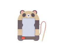 Petit Collage Magic Planche à Dessin Panda Multicolore Taille M