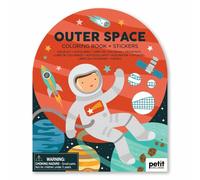 Petit Collage Peinture Avec Autocollants Univers