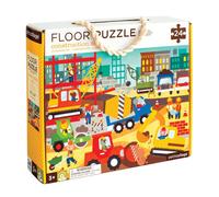 Petit Collage Plancher puzzle bâtiment en ville