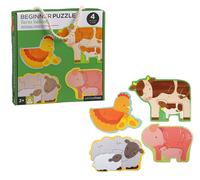 Petit Collage Premier puzzle animaux de la ferme